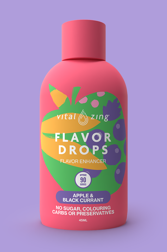 Apple Blackcurrant Flavor Drops