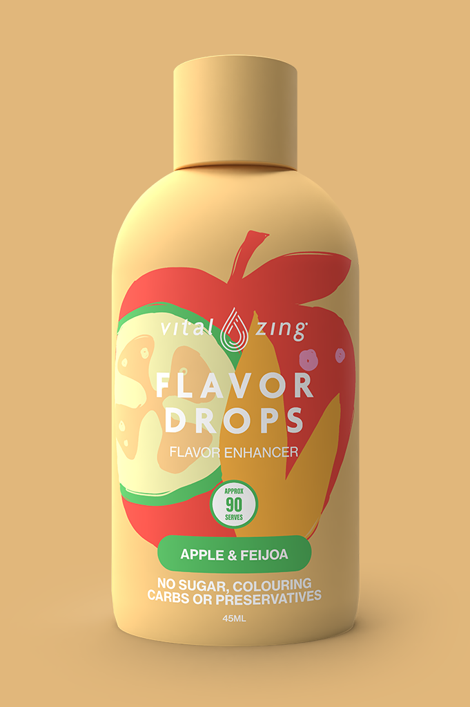 VITREO+AQUAVELOX+Lollipop QuicK セット アップルフェイジョアフレーバードロップス – Vital Zing Japan