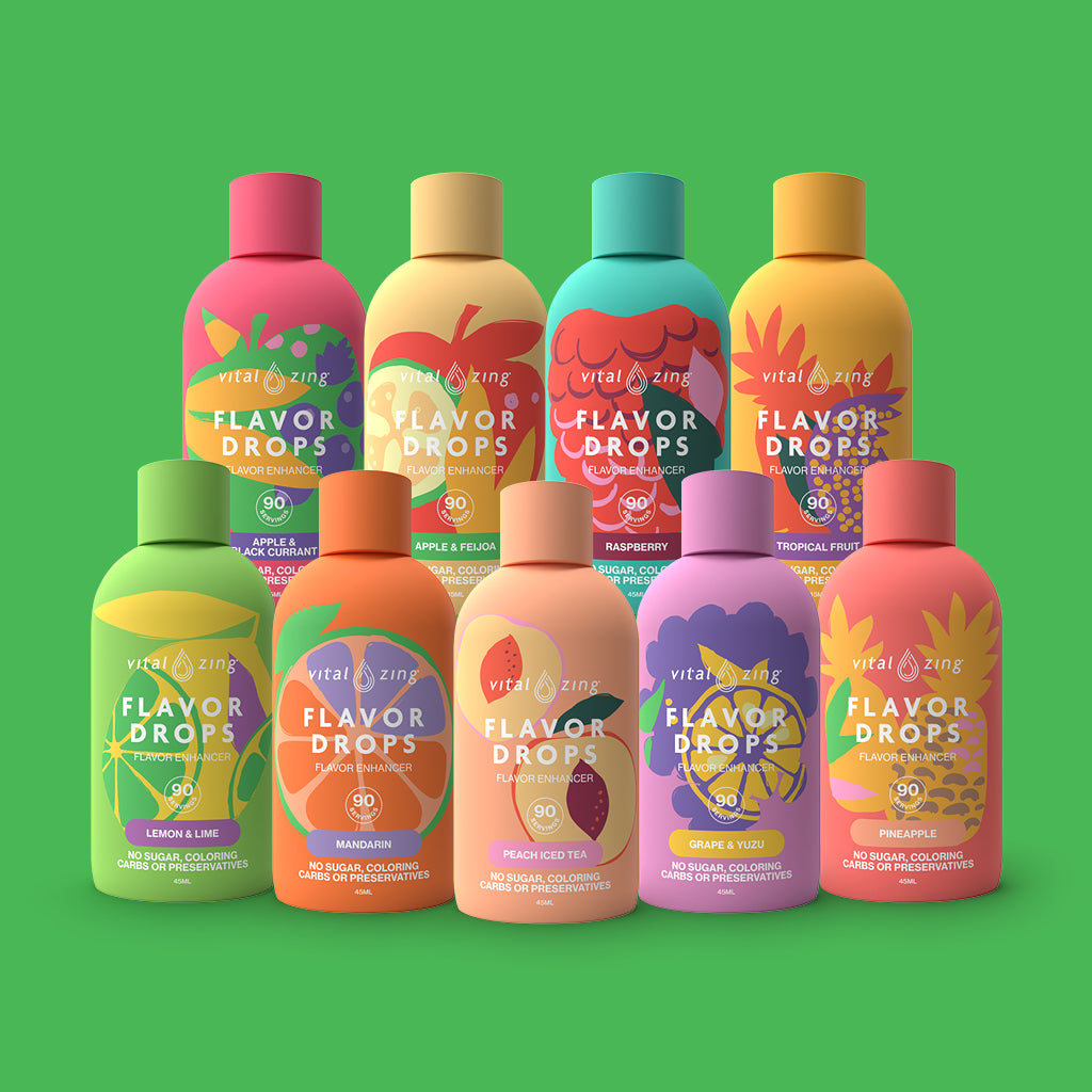 Flavor Drops Combo Pack - 9 bottles